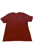 Oversized Maroon 'Broadgrass United' Tee - UNISEX