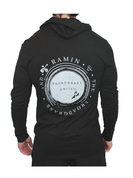 Black 'Broadgrass United' Hoodie - UNISEX